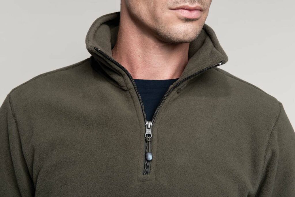 Fleecepullover mit 1/4-Reißverschluss – Victoria Yachting