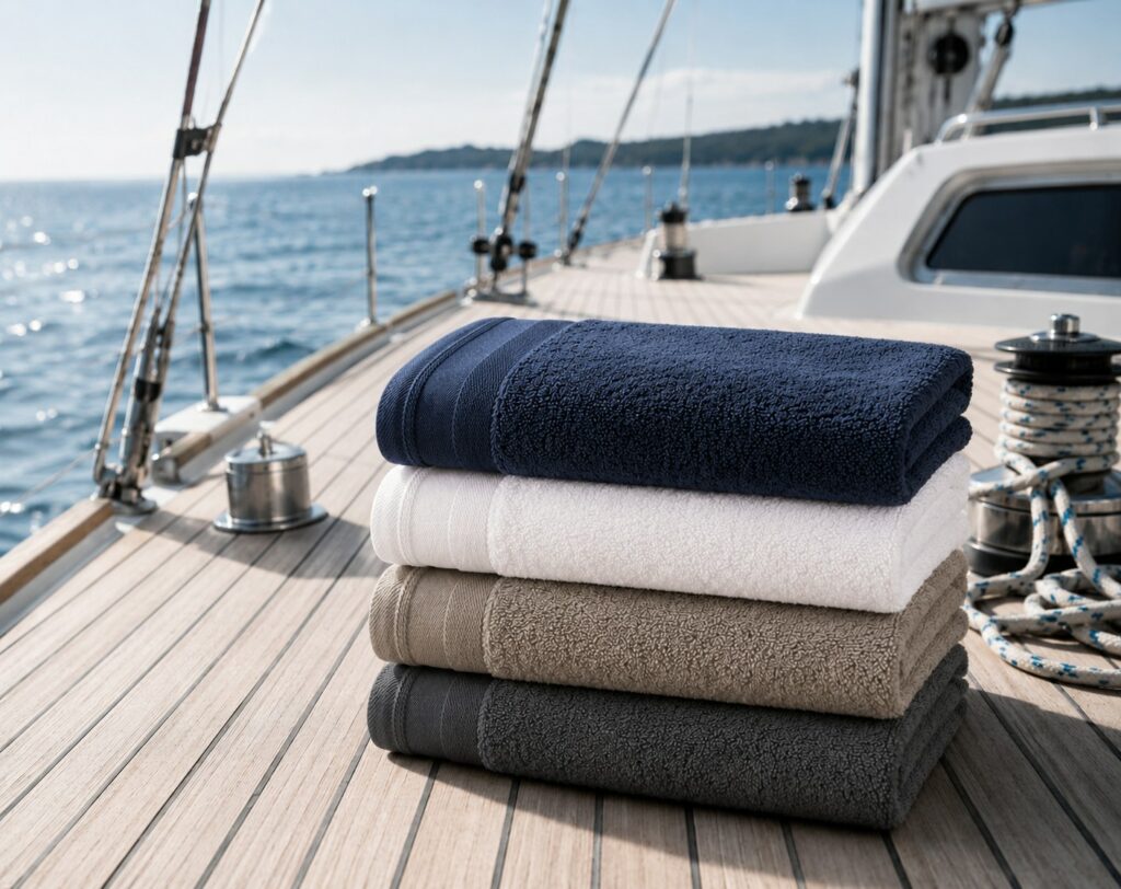Victoria Yachting Handtücher, Farbstapel