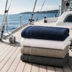 Serviettes de toilette Victoria Yachting, pile de coloris
